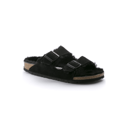 Birkenstock Arizona fur All Black