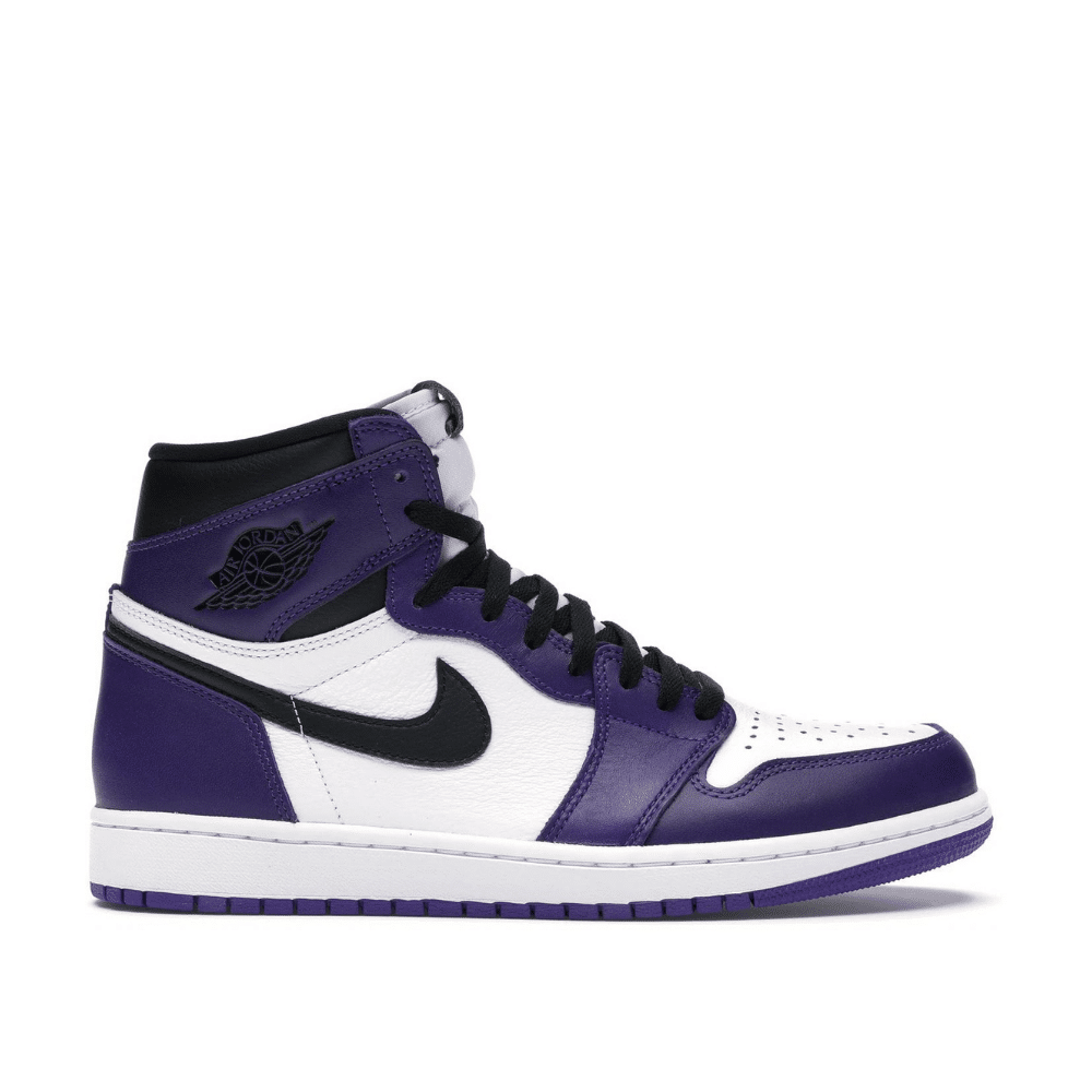 0f4b46a6-00cb-40df-b6c1-e9717332fe3d Nike Air Jordan 1 Retro High Court Purple White