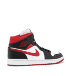 Nike Air Jordan 1 Mid Black Gym Red