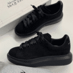 Alexander Mcqueen Oversized Suede All Black