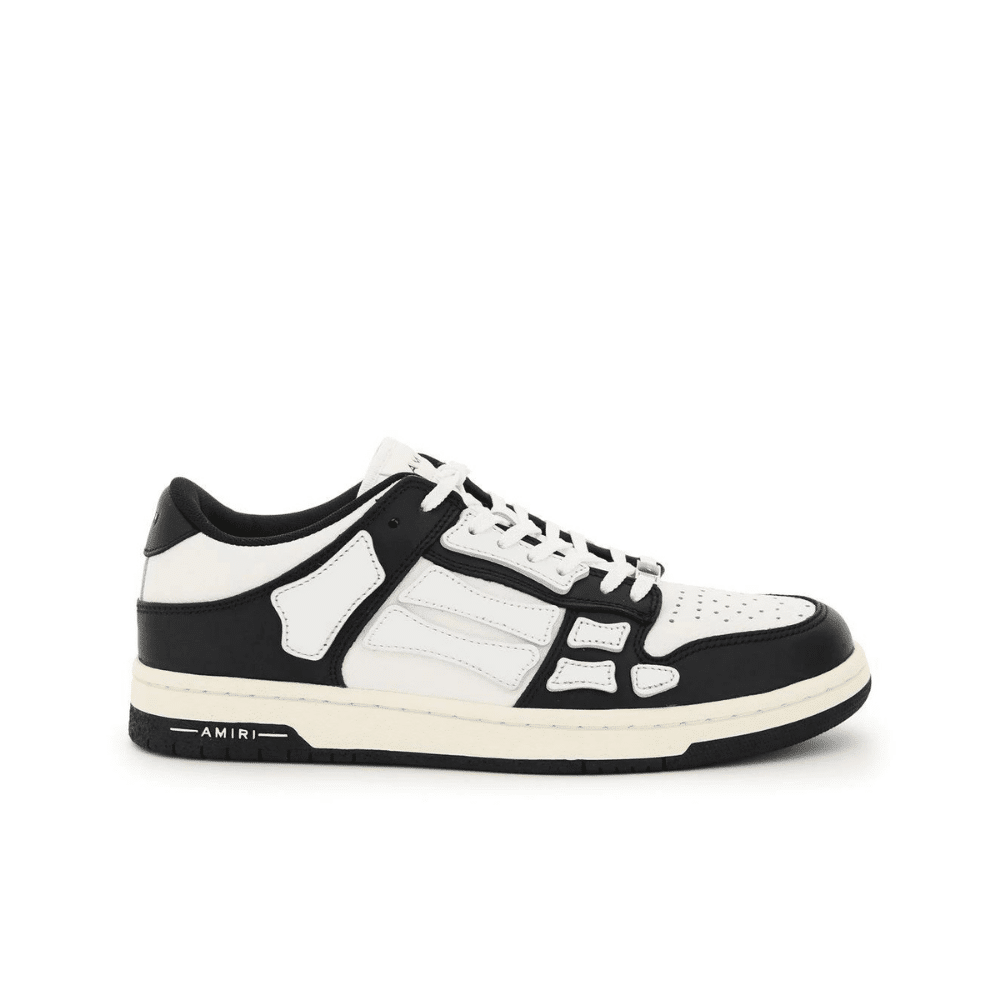 4d00d18e-331e-4013-a81f-f78432b69d56 Amiri Skeleton Low Black White toe