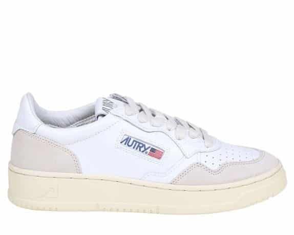 59ba7900-67af-4818-a1f7-b86de3c39b60-3 Autry Medalist Low White Suede – תמונה 1