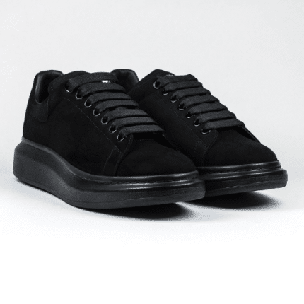 Alexander Mcqueen Oversized Suede All Black