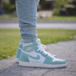 ⁦Nike Air Jordan 1 turbo green⁩ – תמונה ⁦4⁩