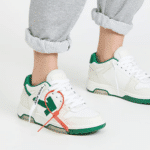 Off White OOO White Green