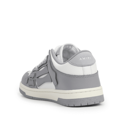 Amiri Skeleton Low White Gray