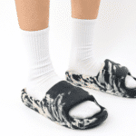 ⁦Adilette 22 Slides Black Grey⁩ – תמונה ⁦4⁩