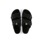 Birkenstock Arizona fur All Black