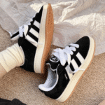 Adidas Campus 00'S Black White Gum - אדידס קמפוס שחורות - Image 4