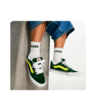⁦Vans Knu Skool Green & Yellow⁩ – תמונה ⁦3⁩