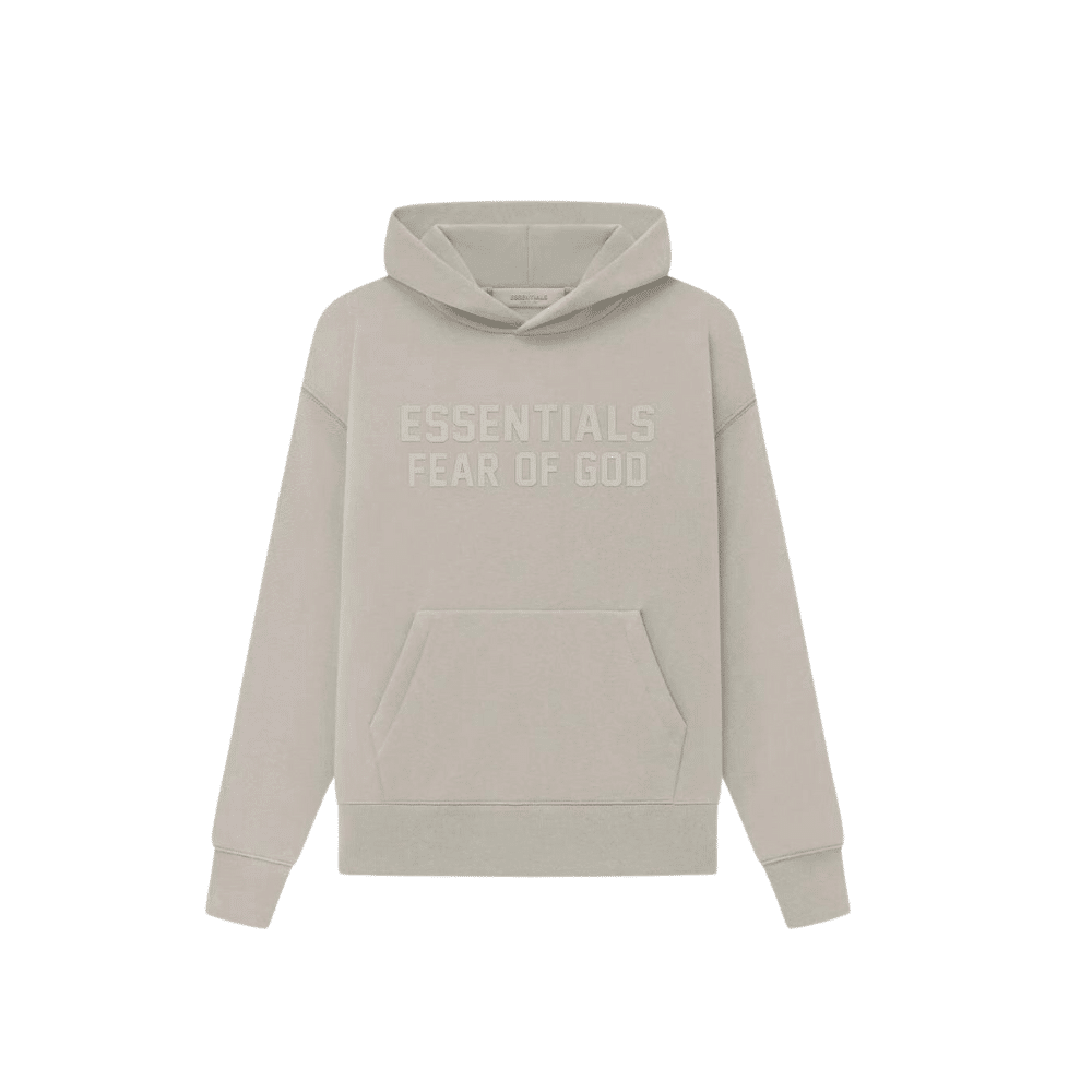 התחלה מעודכן Essentials ss23 Hoodie Grey - Image 1