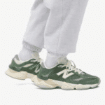 ⁦New Balance 9060 Green Suede - ניו באלנס 9060⁩ – תמונה ⁦3⁩