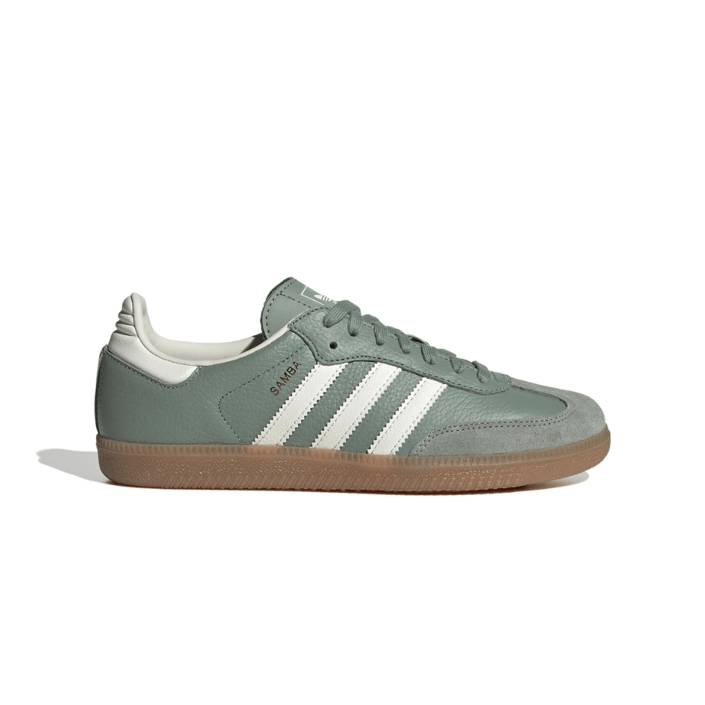birken1000 (4) Adidas Samba Og Silver Green - אדידס סמבה - Image 1