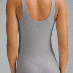 ⁦Lululemon Align Bodysuit 25'' Light Grey - אוברול לולולמון⁩ – תמונה ⁦2⁩