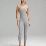 ⁦Lululemon Align Bodysuit 25'' Light Grey - אוברול לולולמון⁩ – תמונה ⁦4⁩