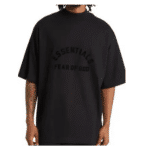 ⁦Fear of God Essentials Jet Black T-Shirt⁩ – תמונה ⁦2⁩