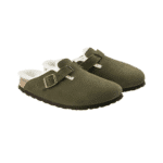 ⁦Birkenstock Boston Shearling Fur Olive⁩ – תמונה ⁦2⁩