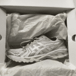 ⁦Asics Gel Kayano 14 Silver White  – נעלי אסיקס⁩ – תמונה ⁦5⁩