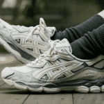 ⁦Asics Gel NYC Oyster Grey – נעלי אסיקס⁩ – תמונה ⁦7⁩