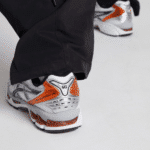 Asics Gel Kayano 14 Silver Piquant Orange – נעלי אסיקס - Image 6