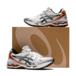 Asics Gel Kayano 14 Silver Piquant Orange – נעלי אסיקס - Image 7