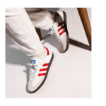 ⁦Adidas Samba OG White Red - אדידס סמבה⁩ – תמונה ⁦3⁩