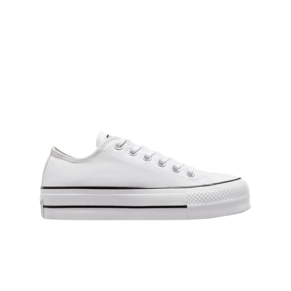 אולסטאר Converse All Stars Low Lift Platform white- נעלי אולסטאר - Image 1
