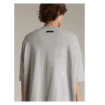 "Essentials T Shirt "Dark Heather Oatmeal - Image 3