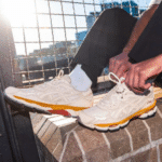 ⁦Asics Gel NYC Cream Oatmeal – נעלי אסיקס⁩ – תמונה ⁦3⁩