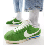 nike cortez Green suede- נעלי נייק - Image 4