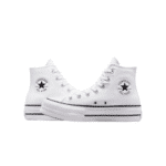 Converse All Stars Lift Platform white- נעלי אולסטאר פלטפורמה - Image 4