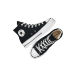 ⁦Converse All Stars Lift Platform High Black - נעלי אולסטאר פלטפורמה⁩ – תמונה ⁦7⁩
