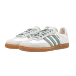 ⁦Adidas Samba Og White Silver Green - אדידס סמבה⁩ – תמונה ⁦2⁩