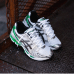 ⁦Asics Gel Kayano 14 White Malachite Green – נעלי אסיקס⁩ – תמונה ⁦3⁩