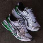 ⁦Asics Gel Kayano 14 White Malachite Green – נעלי אסיקס⁩ – תמונה ⁦4⁩