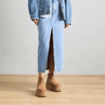 ⁦UGG Classic Mini Dipper Brown - נעלי האג⁩ – תמונה ⁦6⁩