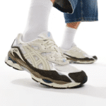 ⁦Asics Gel Nyc Cream Brown – נעלי אסיקס⁩ – תמונה ⁦4⁩