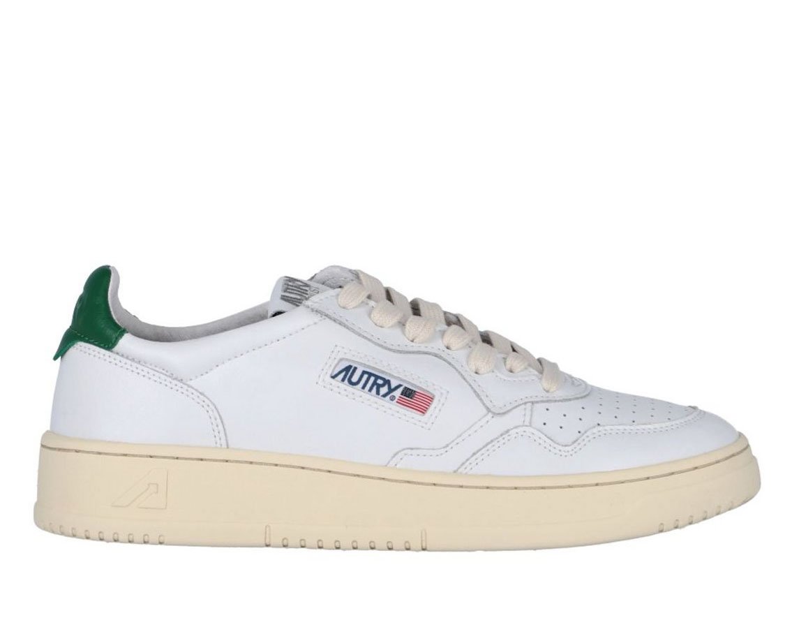 49588b1e8df7f7fde695e02b0bdd874a Autry Medalist Lace-Up Sneakers - Image 1